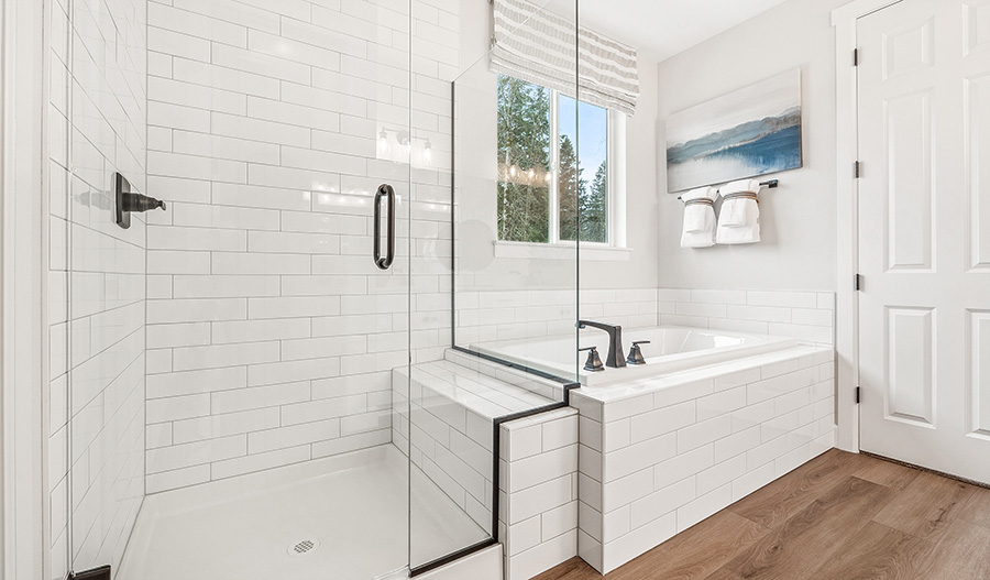 Bathroom of the Lowell floor plan