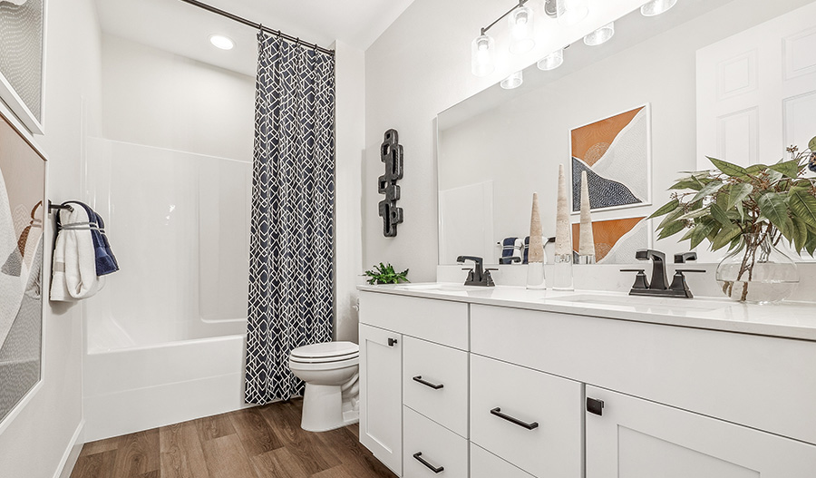 Bathroom of the Lowell floor plan
