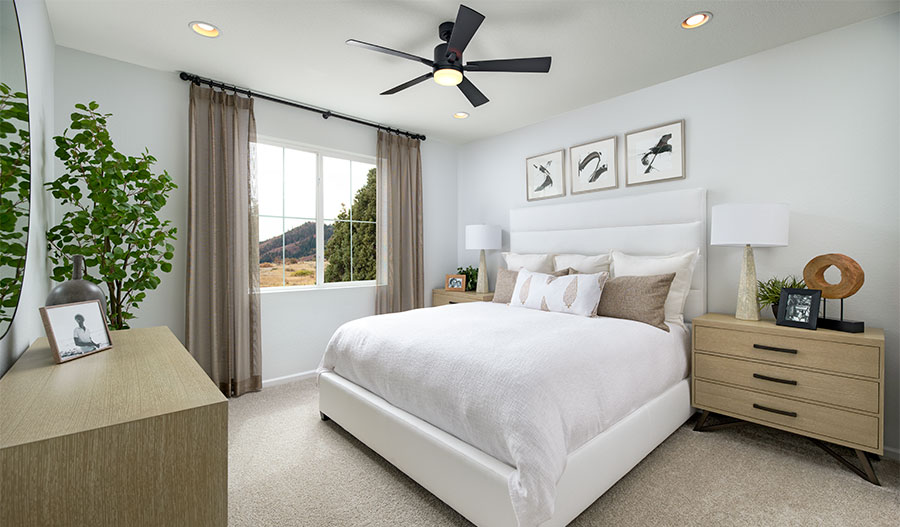 Bedroom of the JonquilDuo floor plan