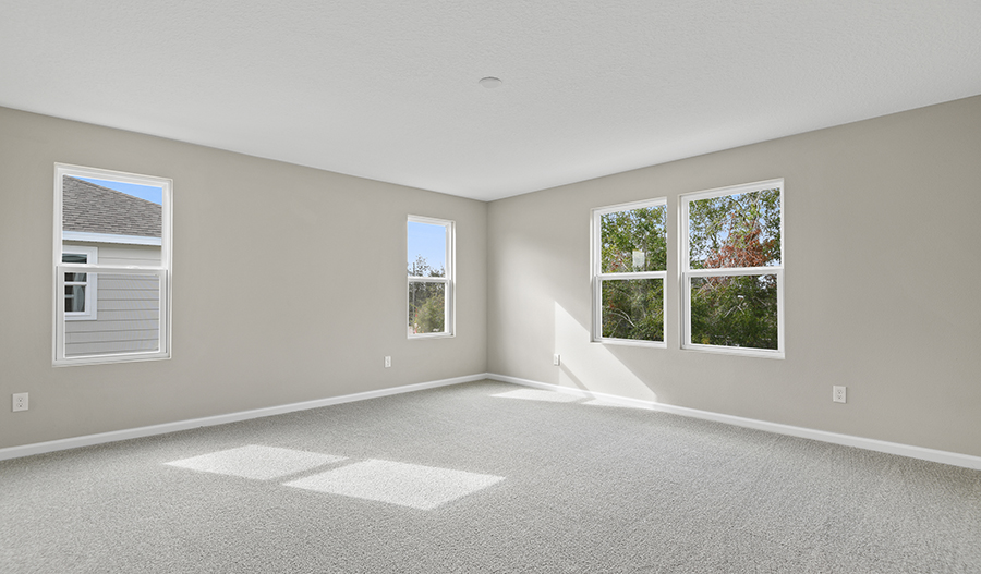 Bedroom of the Tourmaline floor plan