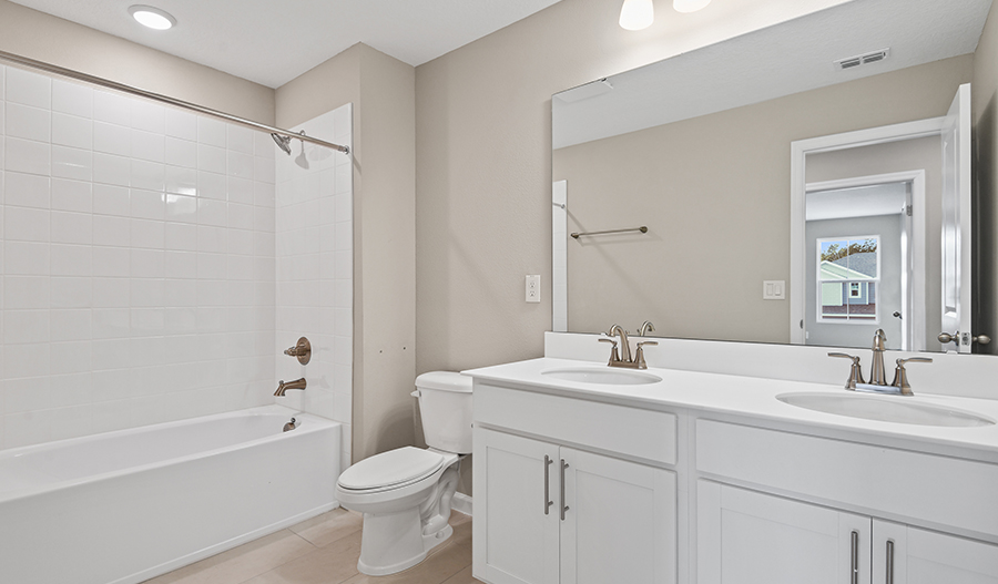 Bathroom of the Tourmaline floor plan
