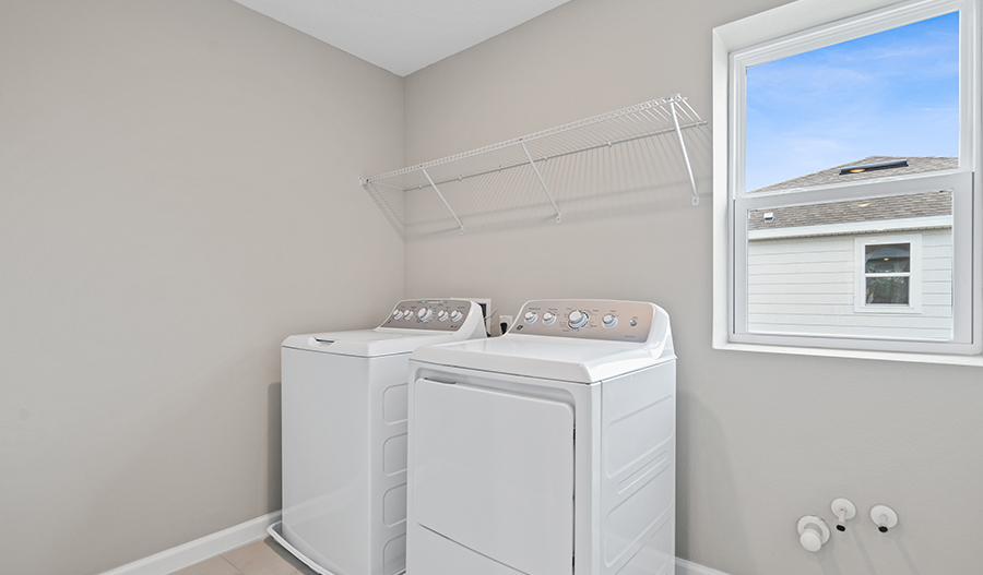 Laundry Room of the Tourmaline floor plan