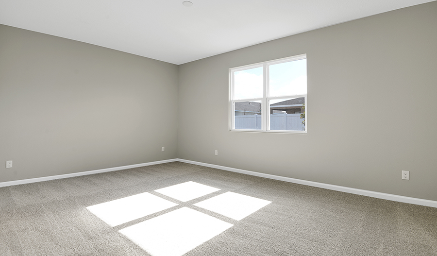 Bedroom of the Ruby floor plan