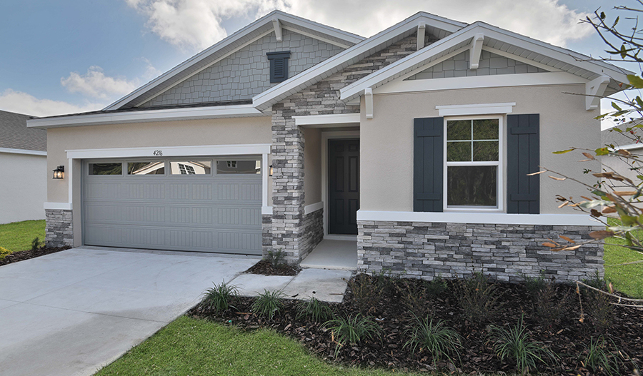 Exterior of the Ruby floor plan