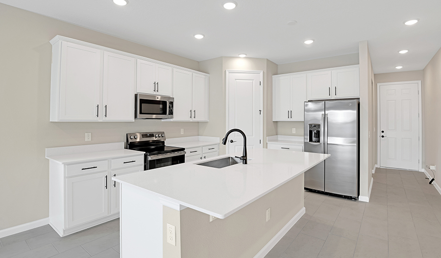 Kitchen of the Ruby floor plan