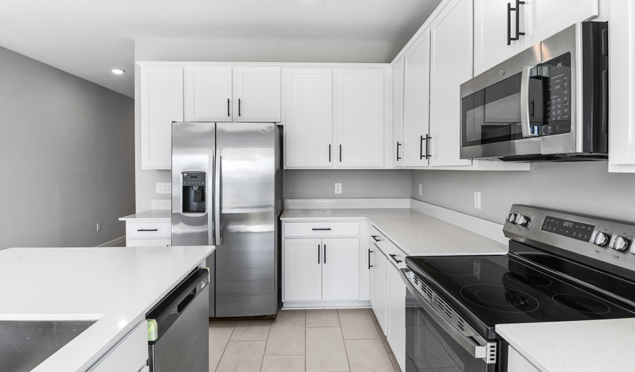 Kitchen of the Moonstone floor plan