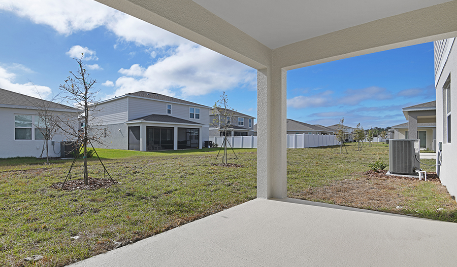 Rear Exterior of the Moonstone floor plan
