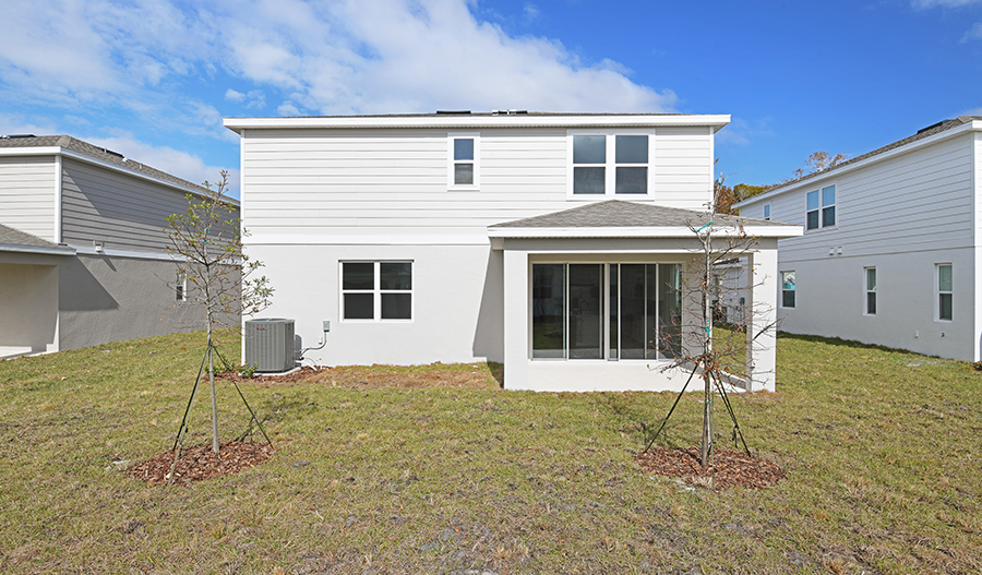Rear Exterior of the Moonstone floor plan