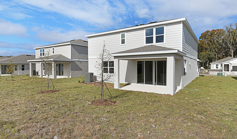 Rear Exterior of the Moonstone floor plan