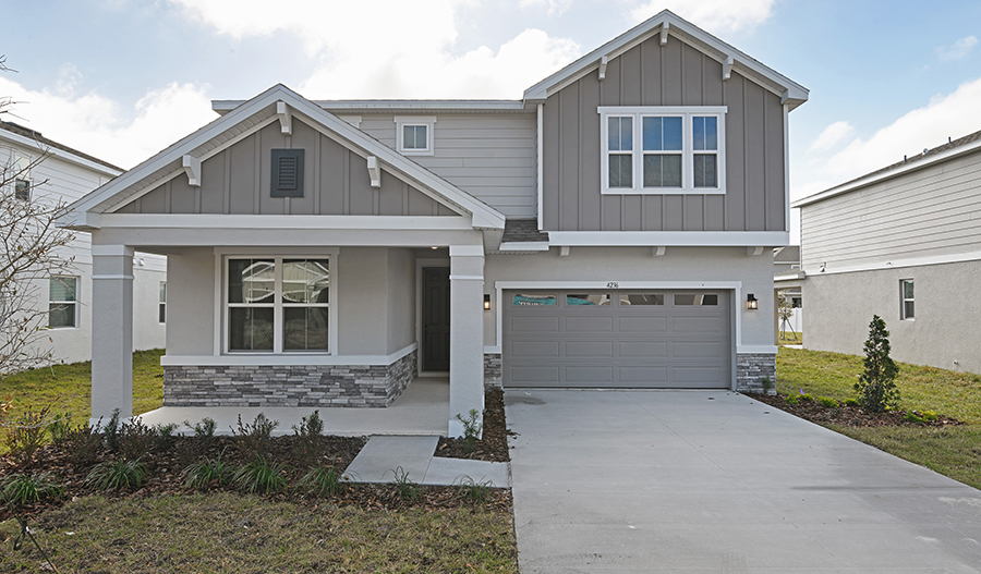 Exterior of the Moonstone floor plan