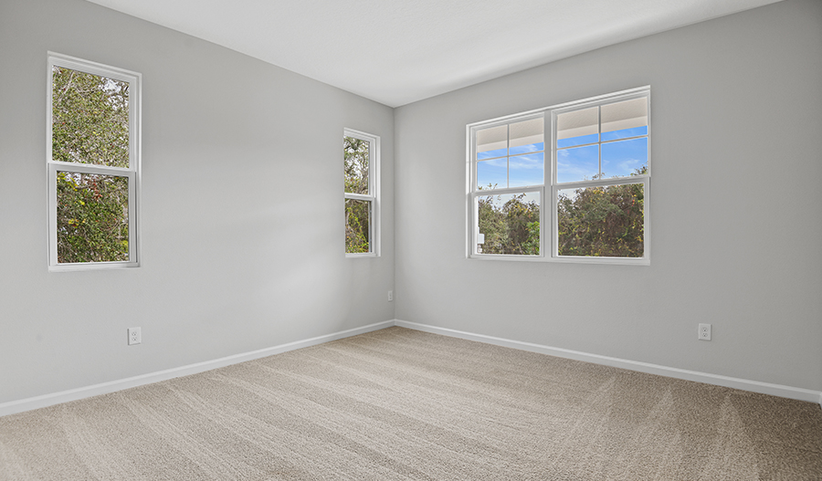 Bedroom of the Tourmaline floor plan