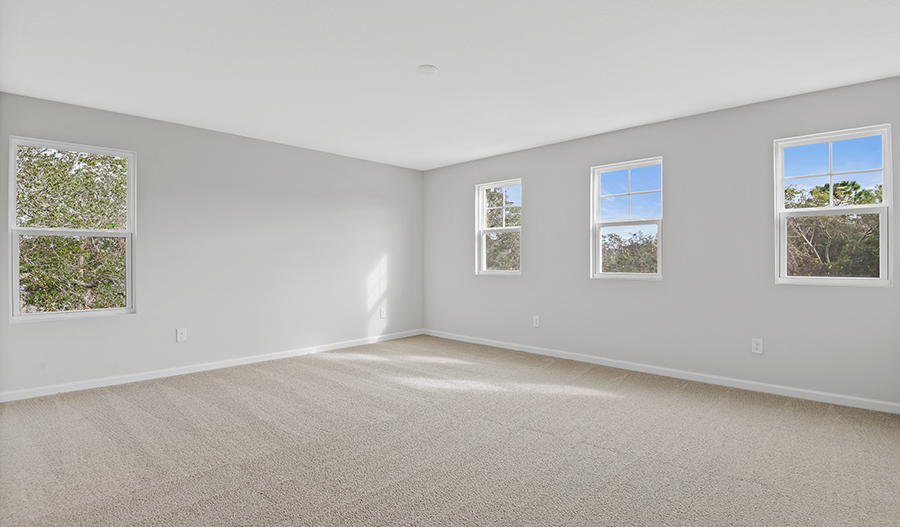 Bedroom of the Tourmaline floor plan