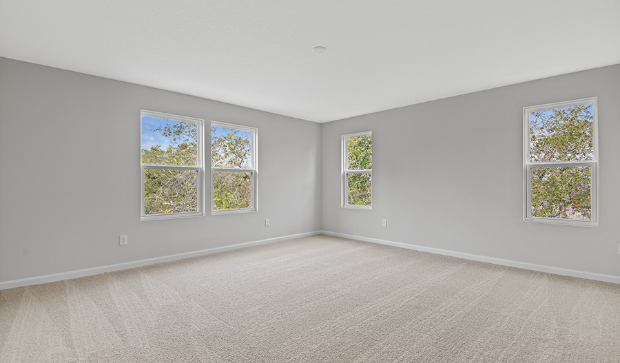Bedroom of the Tourmaline floor plan