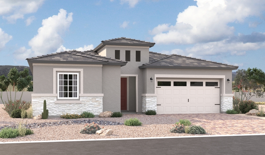 Elevation C of the Celeste floor plan