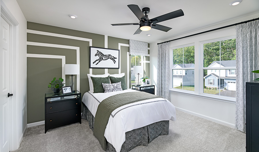 Bedroom Bedroom of the Coronado floor plan