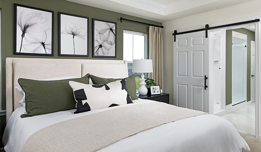 Bedroom of the Coronado floor plan