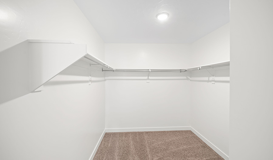 Closet of the Hemingway floor plan