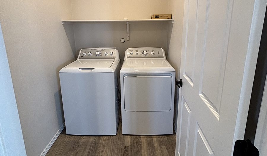 Laundry Room of the Sapphire floor plan