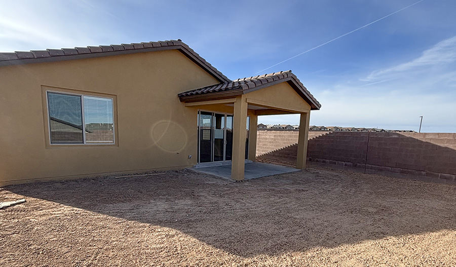 Rear Exterior of the Sapphire floor plan