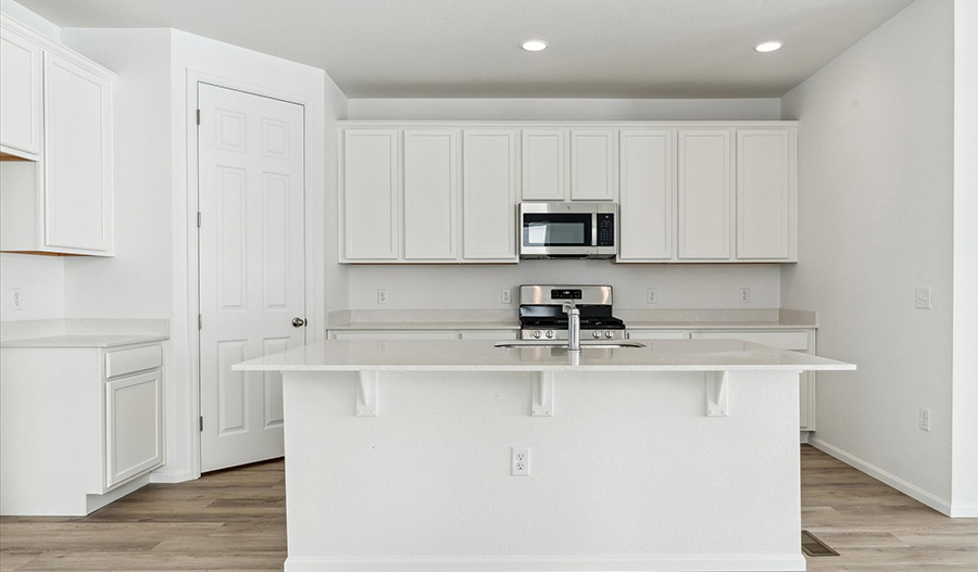 Kitchen of the Bronze floor plan