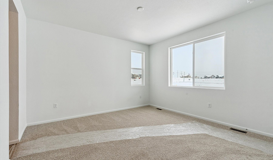 Bedroom of the Bronze floor plan