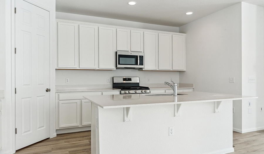 Kitchen of the Bronze floor plan