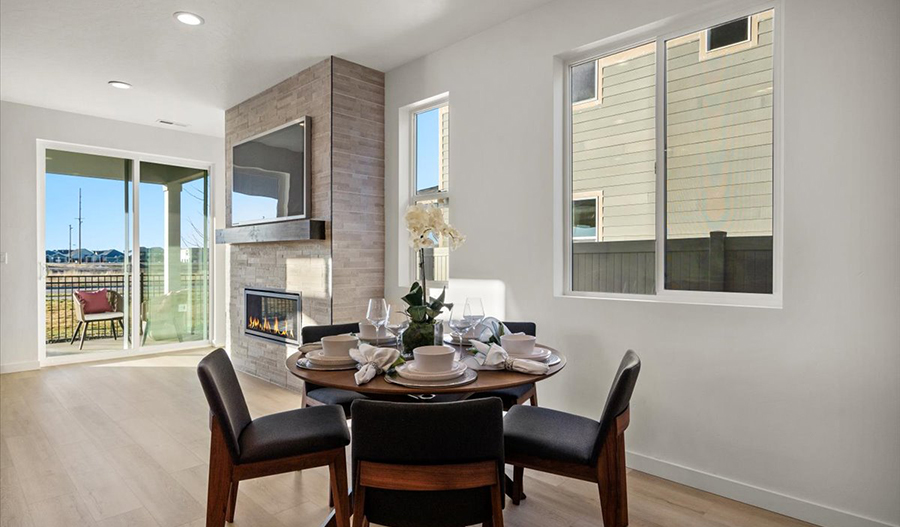 Dining Area Dining Area of the Ironwood floor plan