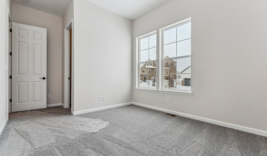Bedroom of the Harris floor plan