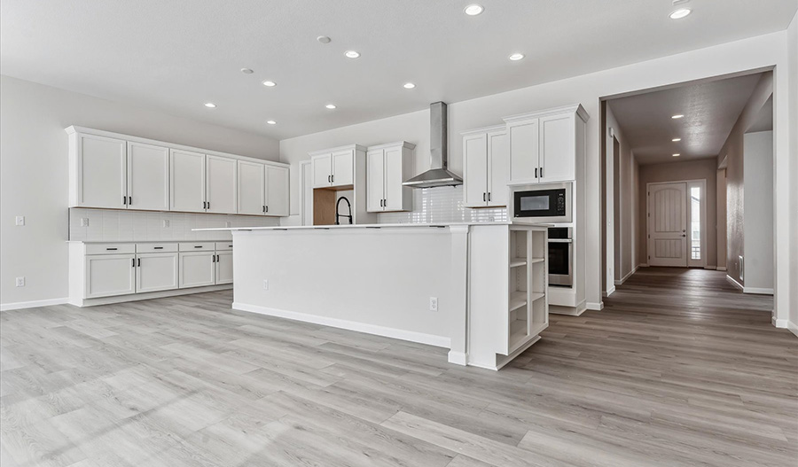 Kitchen of the Harris floor plan