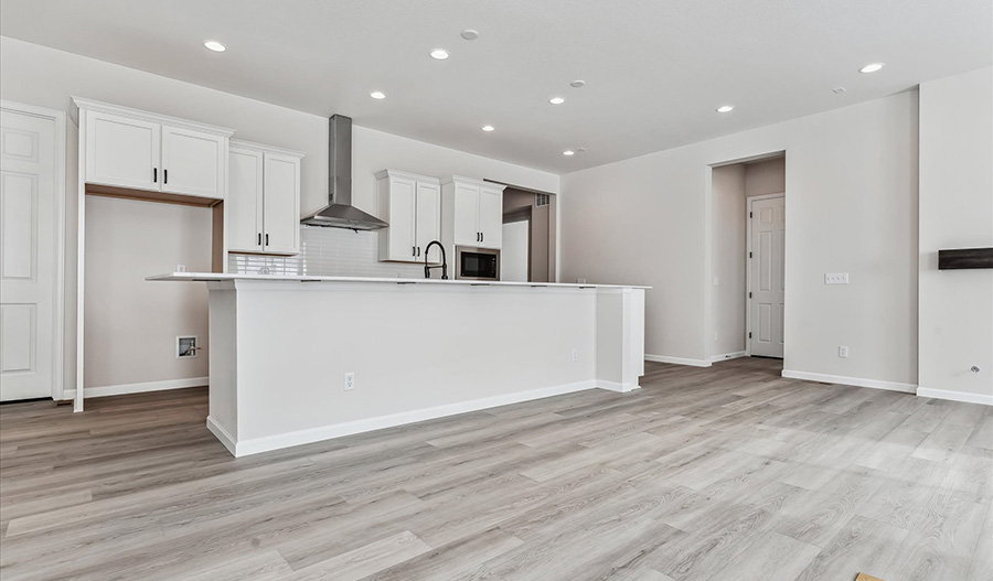 Kitchen of the Harris floor plan