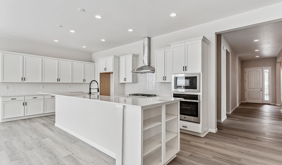 Kitchen of the Harris floor plan