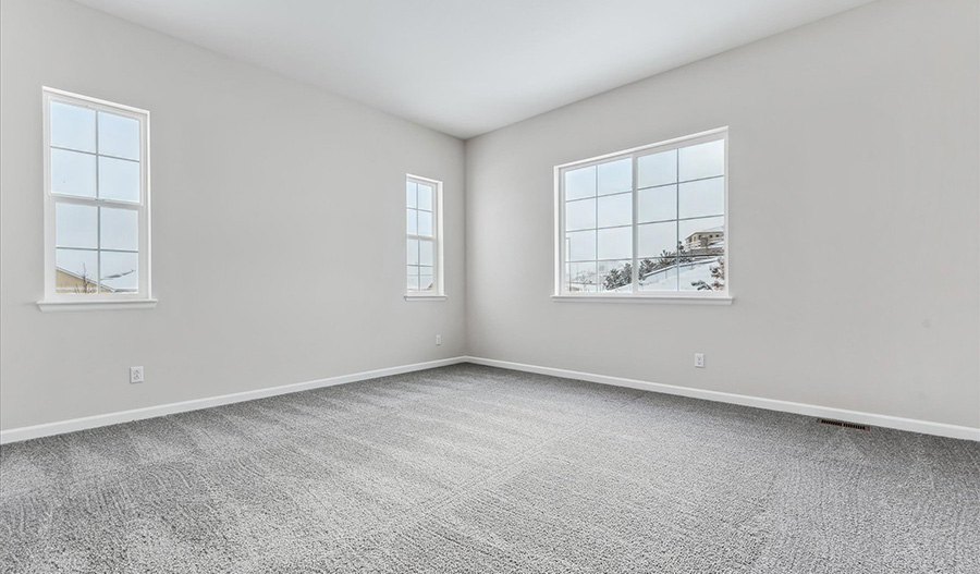 Bedroom of the Harris floor plan