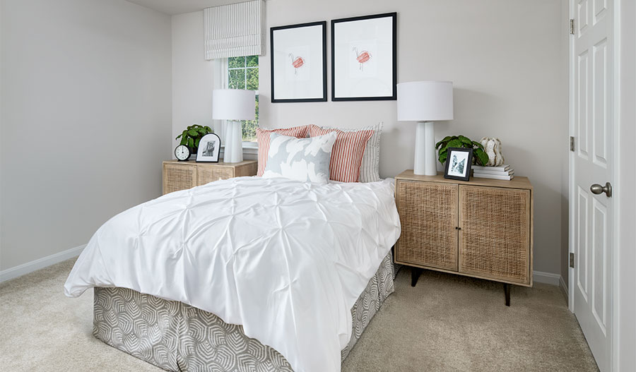 Bedroom of the Coral floor plan