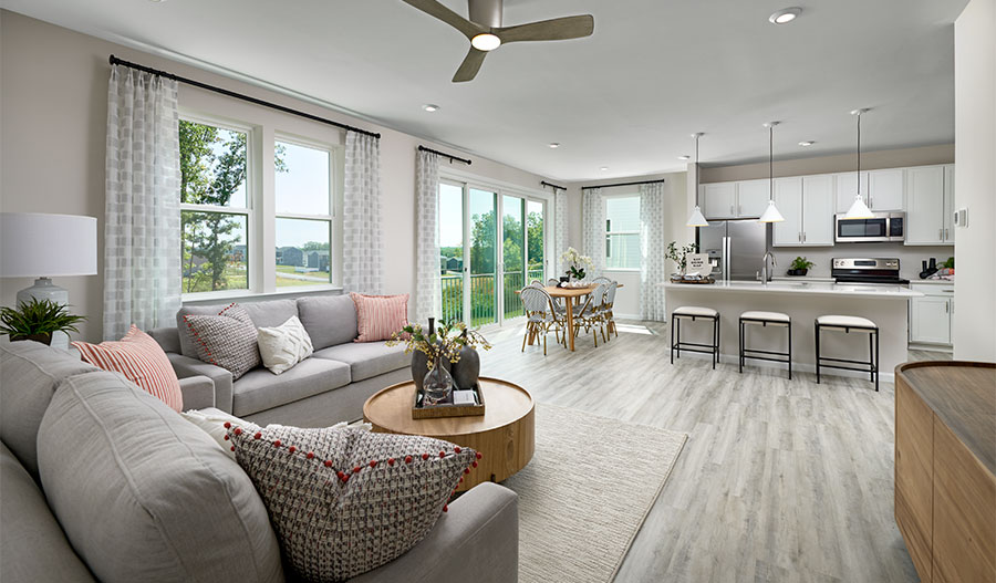Great Room of the Coral floor plan