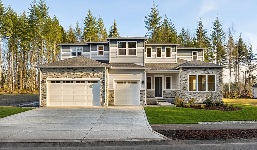 Exterior of the Harmon floor plan