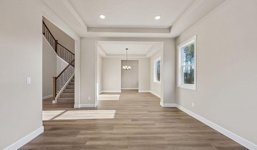 Flex Room of the Harmon floor plan