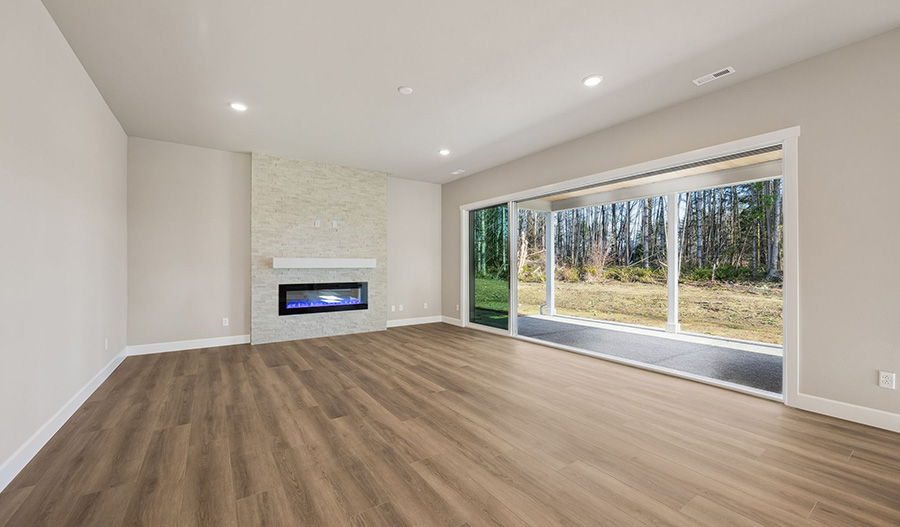 Great Room of the Harmon floor plan
