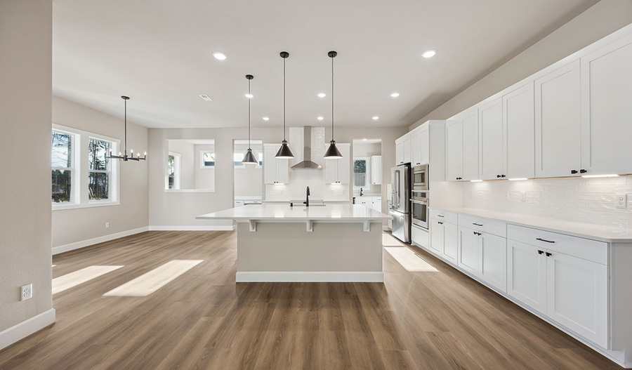 Kitchen of the Harmon floor plan