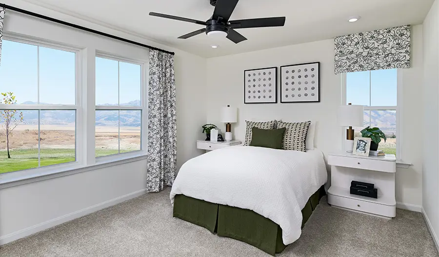 Bedroom of the Coronado Plan