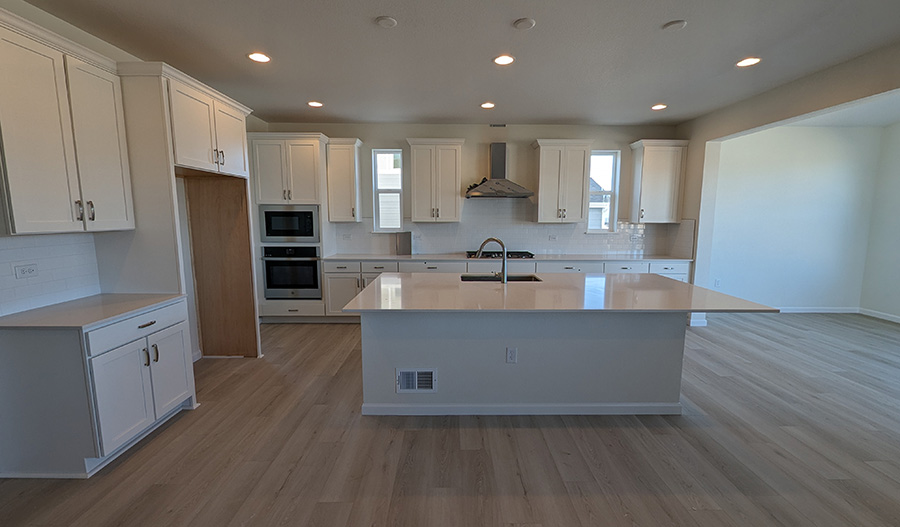 Kitchen of the Hopewell floor plan