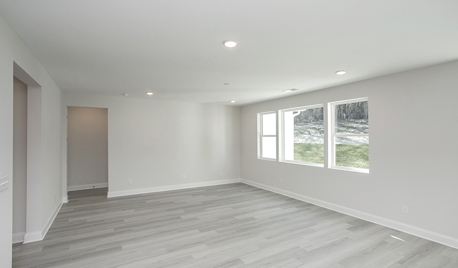 Great Room of the Decker floor plan