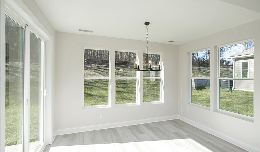 Sunroom of the Decker floor plan