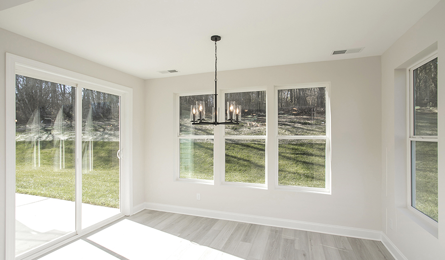 Sunroom of the Decker floor plan