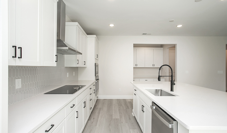 Kitchen of the Decker floor plan