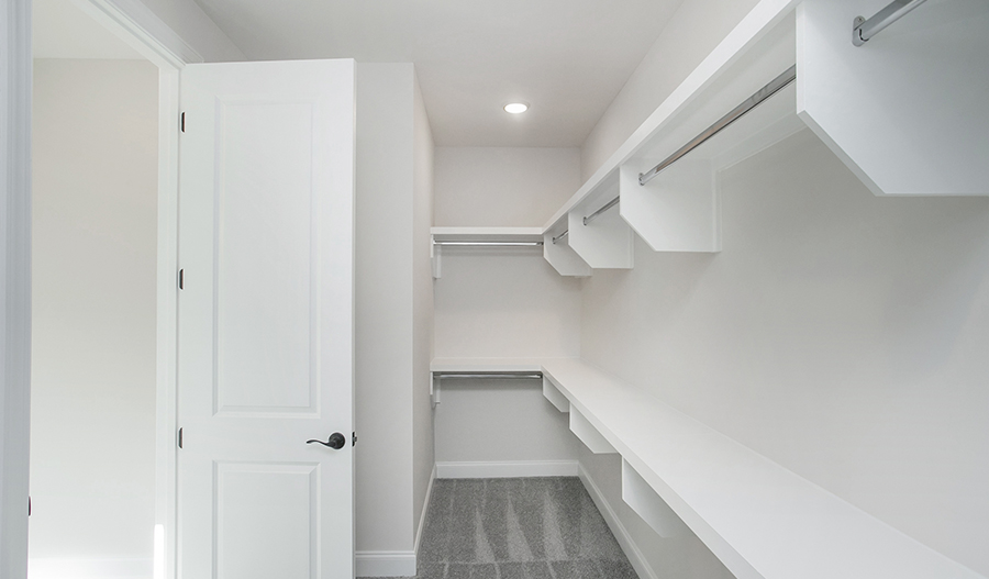 Closet of the Decker floor plan