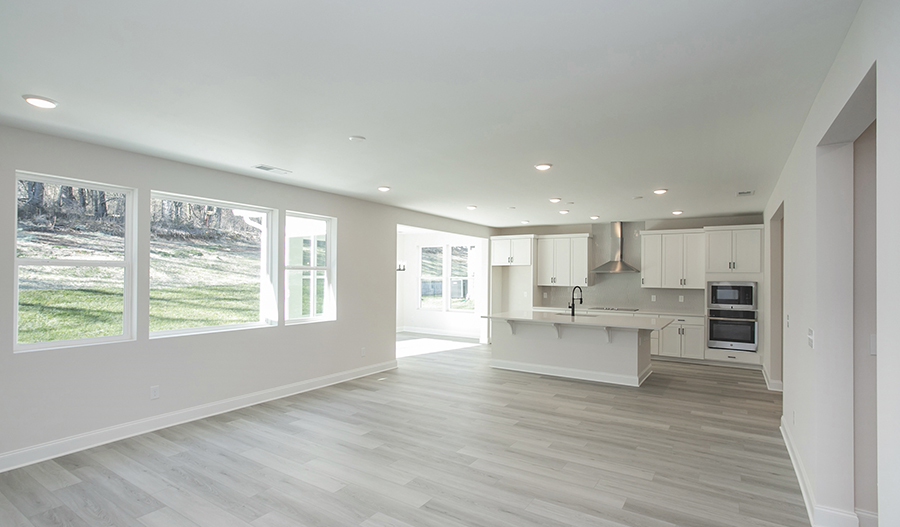 Great Room of the Decker floor plan