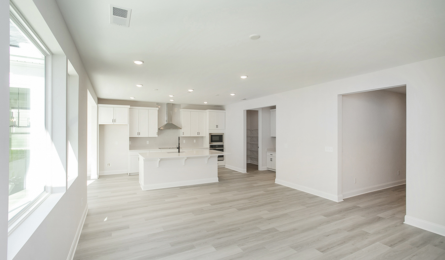Great Room of the Decker floor plan