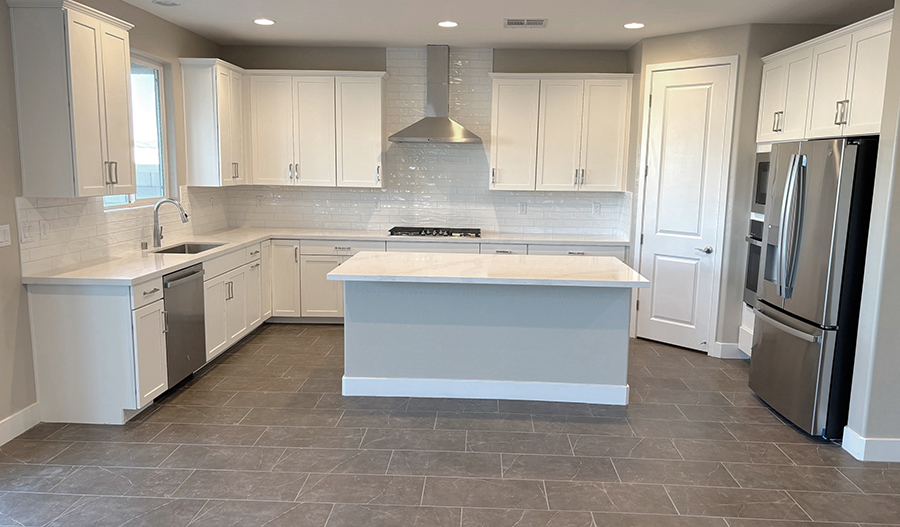 Kitchen of the Seth floor plan
