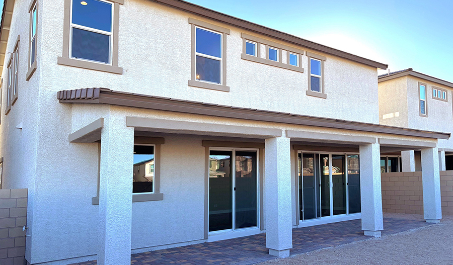 Rear Exterior of the Seth floor plan