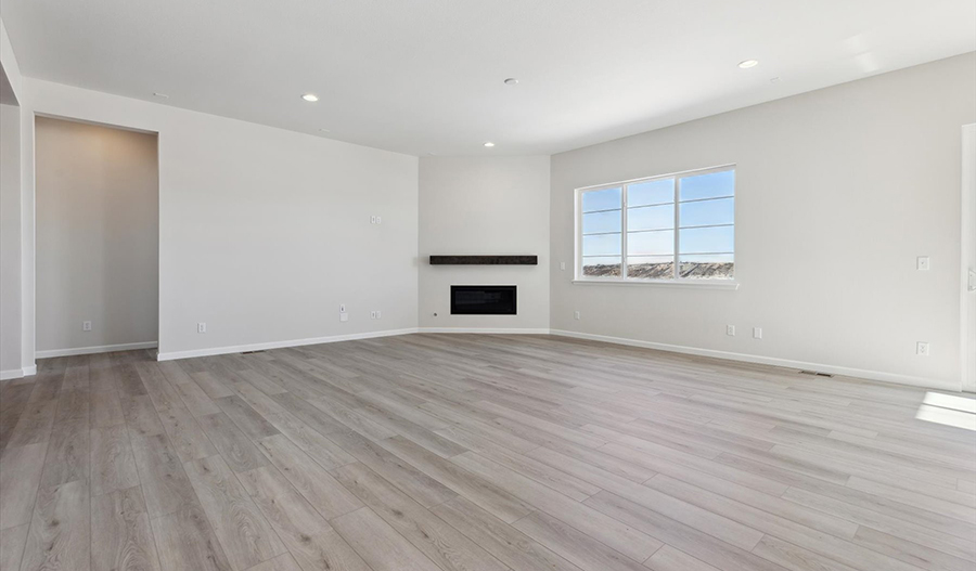 Great Room of the Daniel floor plan